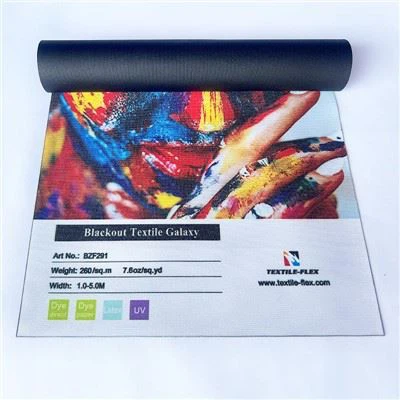 Ύφασμα σκηνικού μαύρου 260gsm